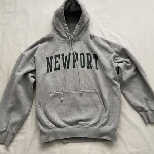 Brandy Melville Heather Gray Newport Hoodie